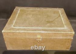 DINETTE ANCIENNE en porcelaine Mon gouter Dans son coffret Complet 1900