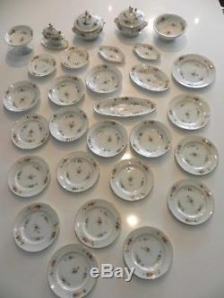 DINETTE ANCIENNE important lot 29 pièces faience porcelaine de paris