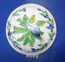 Dinette St Clément décor bleuets jouet ancien poupée service vaisselle