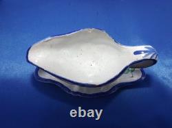 Dinette St Clément décor bleuets jouet ancien poupée service vaisselle