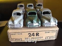 Dinky Toys peugeot 203 /24R /Boite de six