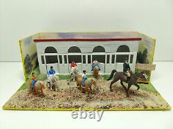 Diorama Poney Club (décor avec figurines Britains en plastique)