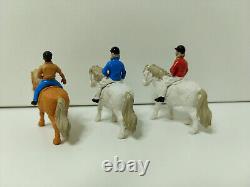 Diorama Poney Club (décor avec figurines Britains en plastique)