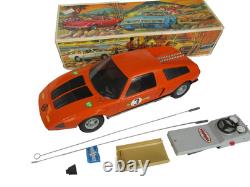 E293 Rollet Géante 44 cm Mercedes C111 Orange RC Testé Vidéo Boite 1/10 France