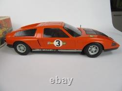 E293 Rollet Géante 44 cm Mercedes C111 Orange RC Testé Vidéo Boite 1/10 France