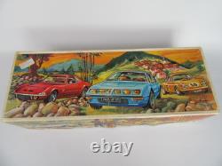 E293 Rollet Géante 44 cm Mercedes C111 Orange RC Testé Vidéo Boite 1/10 France