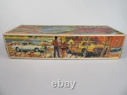 E293 Rollet Géante 44 cm Mercedes C111 Orange RC Testé Vidéo Boite 1/10 France