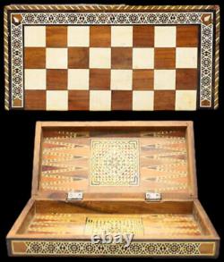 ECHIQUIER JACQUET XIX ème / jouet jeu ancien