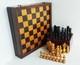 &Eacute;checs R&eacute;gence, Roi 82mm, Buis Vernis + Boite + Coffret Multijeux / Old Chess