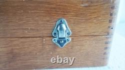 Échecs ancien type Hastings, France, 1900's King 90mm + coffret échiquier/back