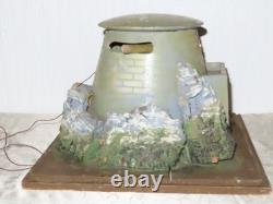 Elastolin /Lineol /Hausser Westwall Bunker Avec Canon! Jouet Militaire