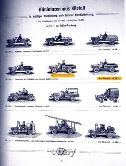 Ernst Plank miniatures voiture camion avec chauffeur