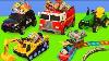 Excavator Tractor Fire Truck Garbage Trucks U0026 Police Cars Toy Vehicles For Kids