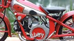 Exceptionnelle Moto Guzzi 500 Gts 1938 Tout Metal Au 1/8