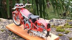 Exceptionnelle Moto Guzzi 500 Gts 1938 Tout Metal Au 1/8