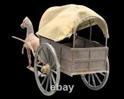 F. V. CHARIOT MILITAIRE BACHÉ 1920 / jouet ancien