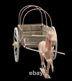F. V. CHARIOT MILITAIRE BACHÉ 1920 / jouet ancien