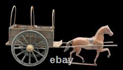 F. V. CHARIOT MILITAIRE BACHÉ 1920 / jouet ancien