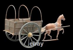 F. V. CHARIOT MILITAIRE BACHÉ 1920 / jouet ancien