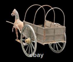 F. V. CHARIOT MILITAIRE BACHÉ 1920 / jouet ancien