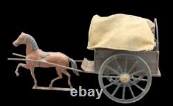 F. V. CHARIOT MILITAIRE BACHÉ 1920 / jouet ancien