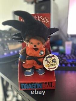 Figurine Kiki Monchhichi Dragon Ball Son Goku Neuf En Boite