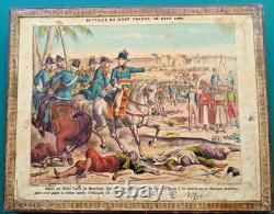 Fin XIXe? RARE BOITE DE 3 PUZZLES JEU ANCIEN COYEN Editeur MILITARIA Napoléon