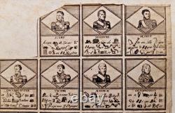 Fin XIXe? RARE BOITE DE 3 PUZZLES JEU ANCIEN COYEN Editeur MILITARIA Napoléon