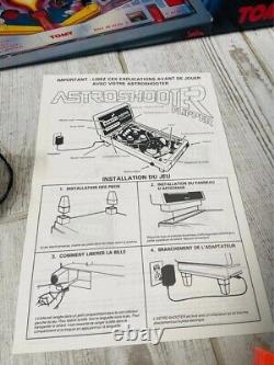 Flipper Tomy Astroshooter Vintage pinball complet notice fonctionnel 1990 Jouet