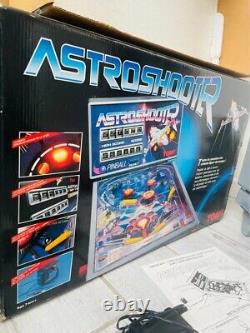 Flipper Tomy Astroshooter Vintage pinball complet notice fonctionnel 1990 Jouet