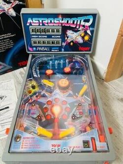 Flipper Tomy Astroshooter Vintage pinball complet notice fonctionnel 1990 Jouet