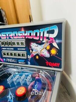 Flipper Tomy Astroshooter Vintage pinball complet notice fonctionnel 1990 Jouet