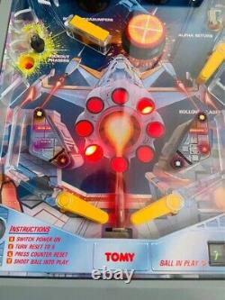 Flipper Tomy Astroshooter Vintage pinball complet notice fonctionnel 1990 Jouet