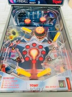 Flipper Tomy Astroshooter Vintage pinball complet notice fonctionnel 1990 Jouet
