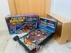 Flipper de Table Tomy Astro Shooter 1990 Vintage Fonctionnel avec Boîte Pinball