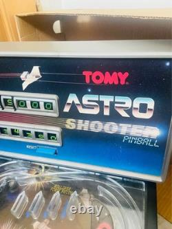 Flipper de Table Tomy Astro Shooter 1990 Vintage Fonctionnel avec Boîte Pinball