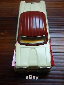 Ford Fairlane Joustra Tole Ancien Jouet Auto Friction Tin Toy Car