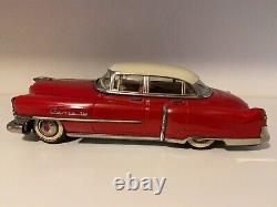 GAMA Cadillac tin toys 1953 fer blanc allemagne idem joustra / marusan / ichiko
