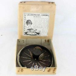 GRAMOPHONE CINEMA vers 1920 / optical toy magic lantern