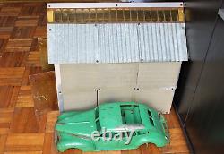 Garage Moderne Peugeot Jouet Scientifique / Citroen Cij Marklin Jep Old Tin Toy