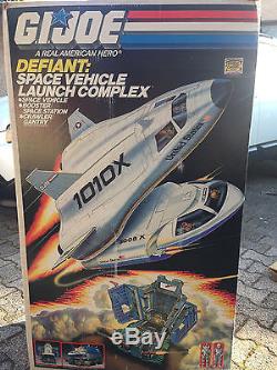 Gi joe defiant space shuttle launch complex Brand New 100% complete HASBRO 1987
