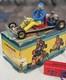 Go Kart Fil T&eacute;l&eacute;guid&eacute; Circuit Piste Course Jouet Ancien Made In Italy Art. 753
