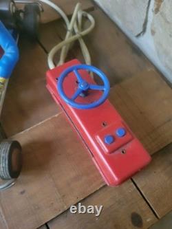 Go Kart Fil Téléguidé Circuit Piste Course Jouet Ancien Made In Italy Art. 753