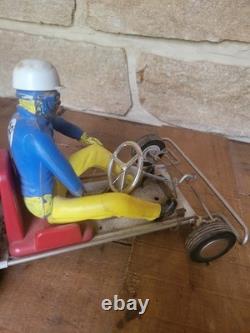 Go Kart Fil Téléguidé Circuit Piste Course Jouet Ancien Made In Italy Art. 753