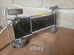 Go Kart Fil Téléguidé Circuit Piste Course Jouet Ancien Made In Italy Art. 753