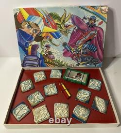 Goldorak Grendizer Goldrake Boite de 11 tampons complete Vintage Antenne 2