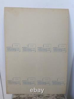 Goldorak Originale Planche D'usine Blister Montre Skin Pack Avril 1979 Antenne 2