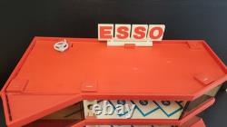 Grand Garage Esso COQUEVAL Vintage Années 60/70