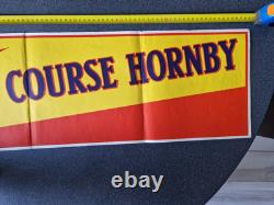 Grand bandeau publicitaire CANOT HORNBY France vedette bateau ORIGINAL