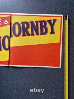 Grand bandeau publicitaire CANOT HORNBY France vedette bateau ORIGINAL